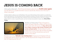 JESUS IS COMING BACK